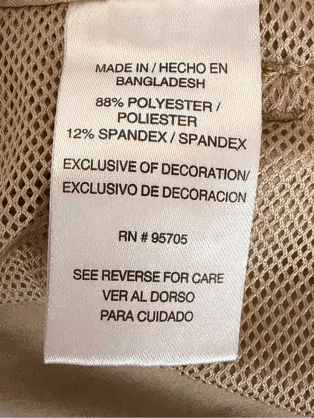 Denali Men's Size 32 Hybrid Cargo Shorts Delta Khaki Utility Outdoor